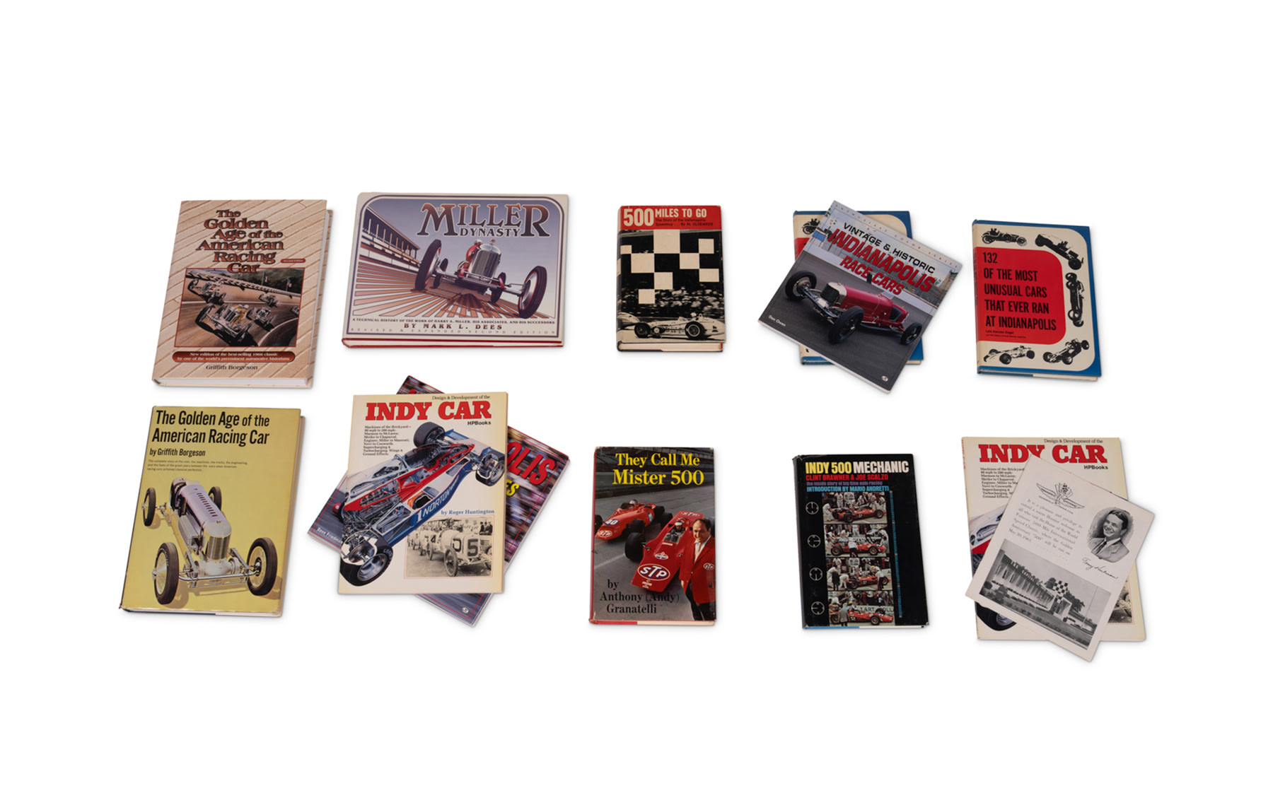 Assorted Indianapolis Racing Books