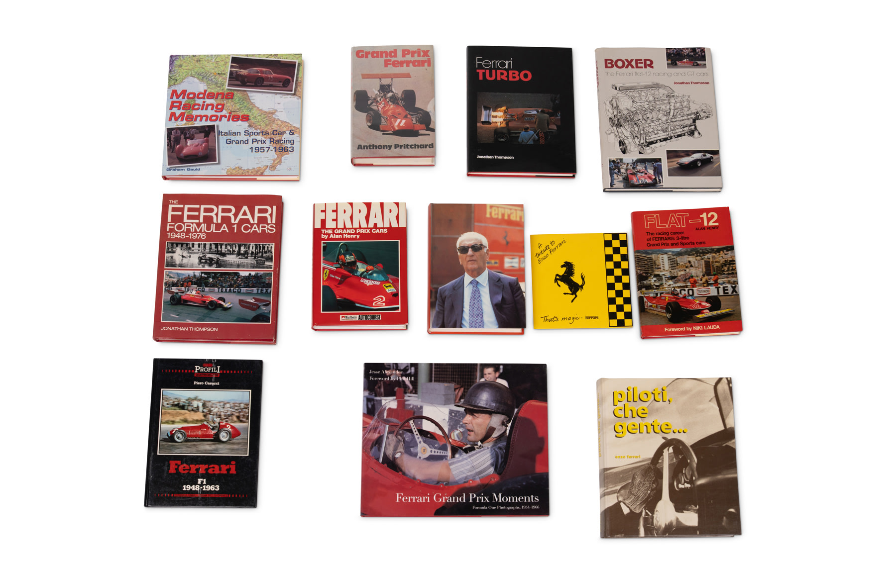 Books on Ferrari Grand Prix Cars