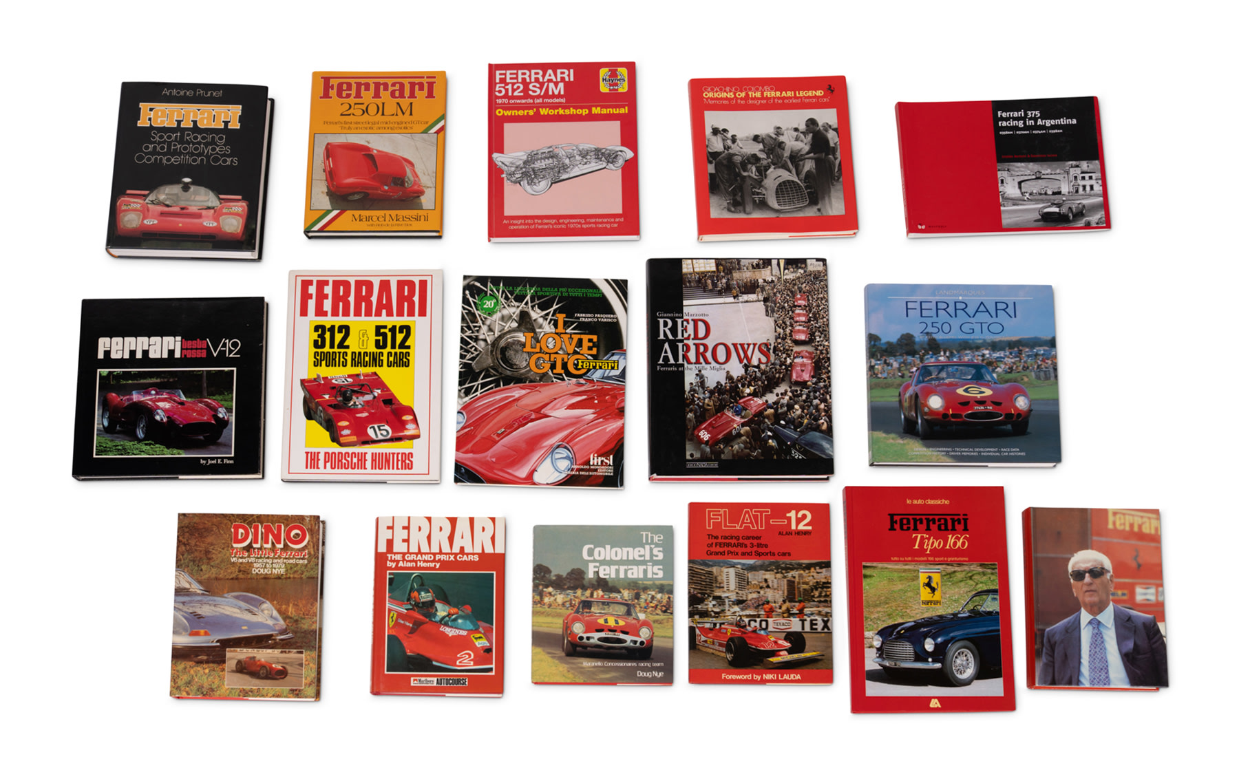 Books on Ferrari Racing Models