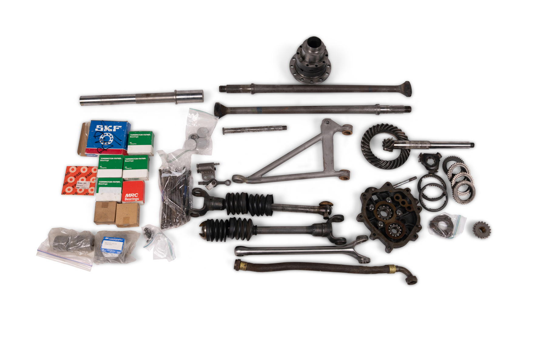 Porsche RS60 Mechanical and Suspension Components