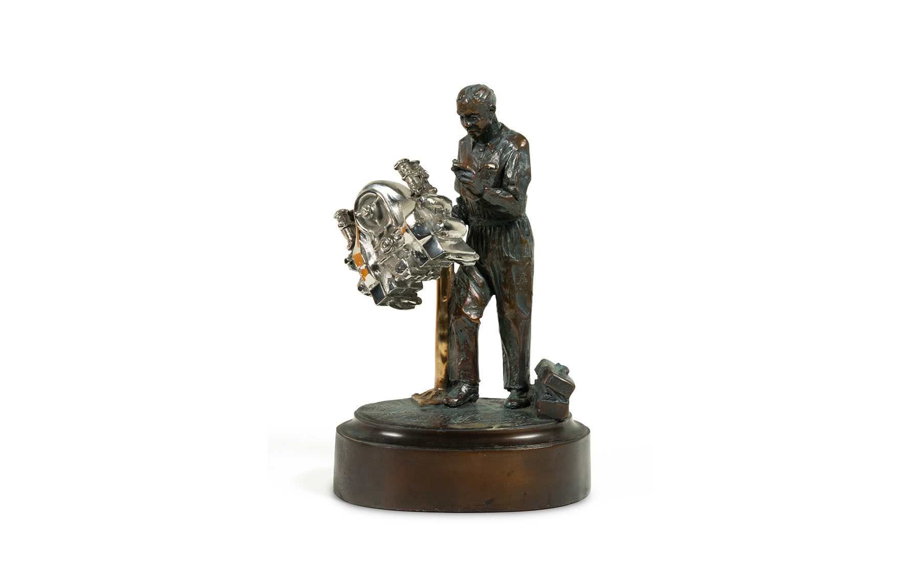 4-Cam Mechanic by Lawrence Braun, 1987