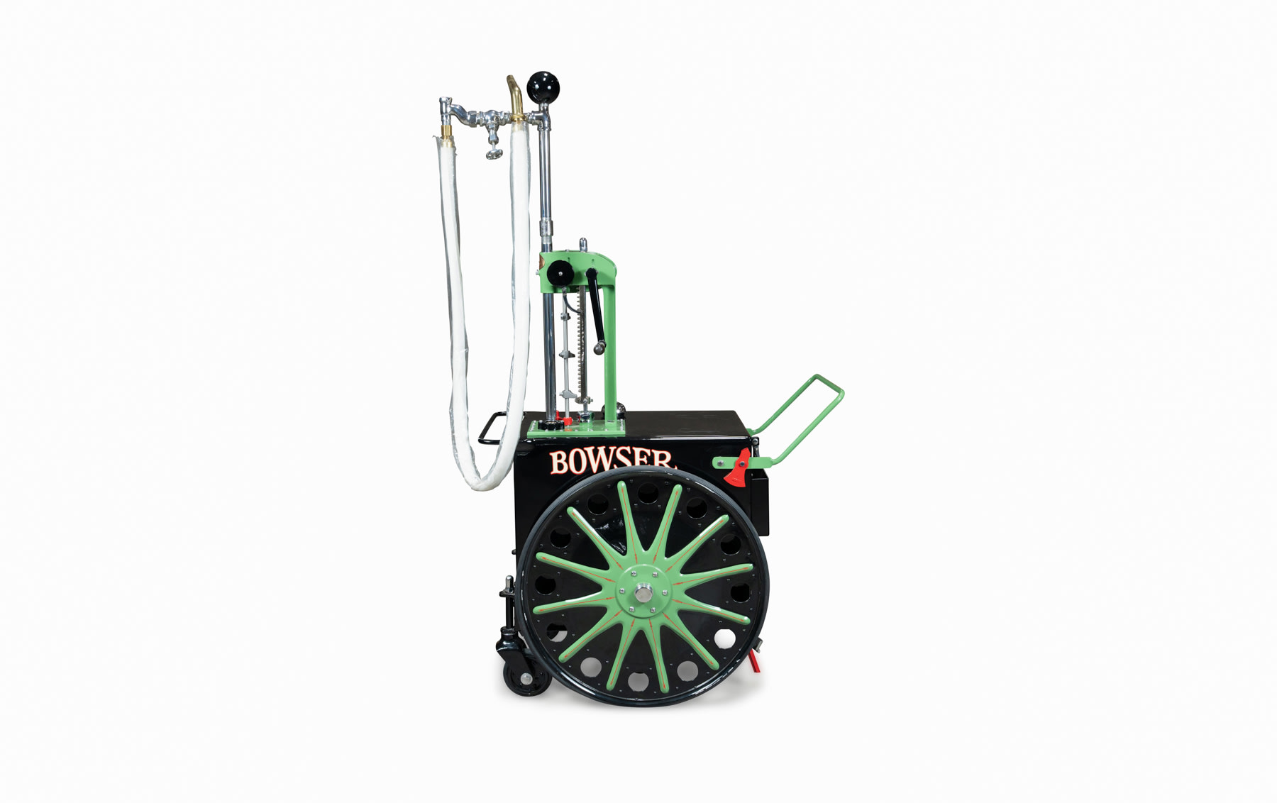 Bowser Oil Push Cart