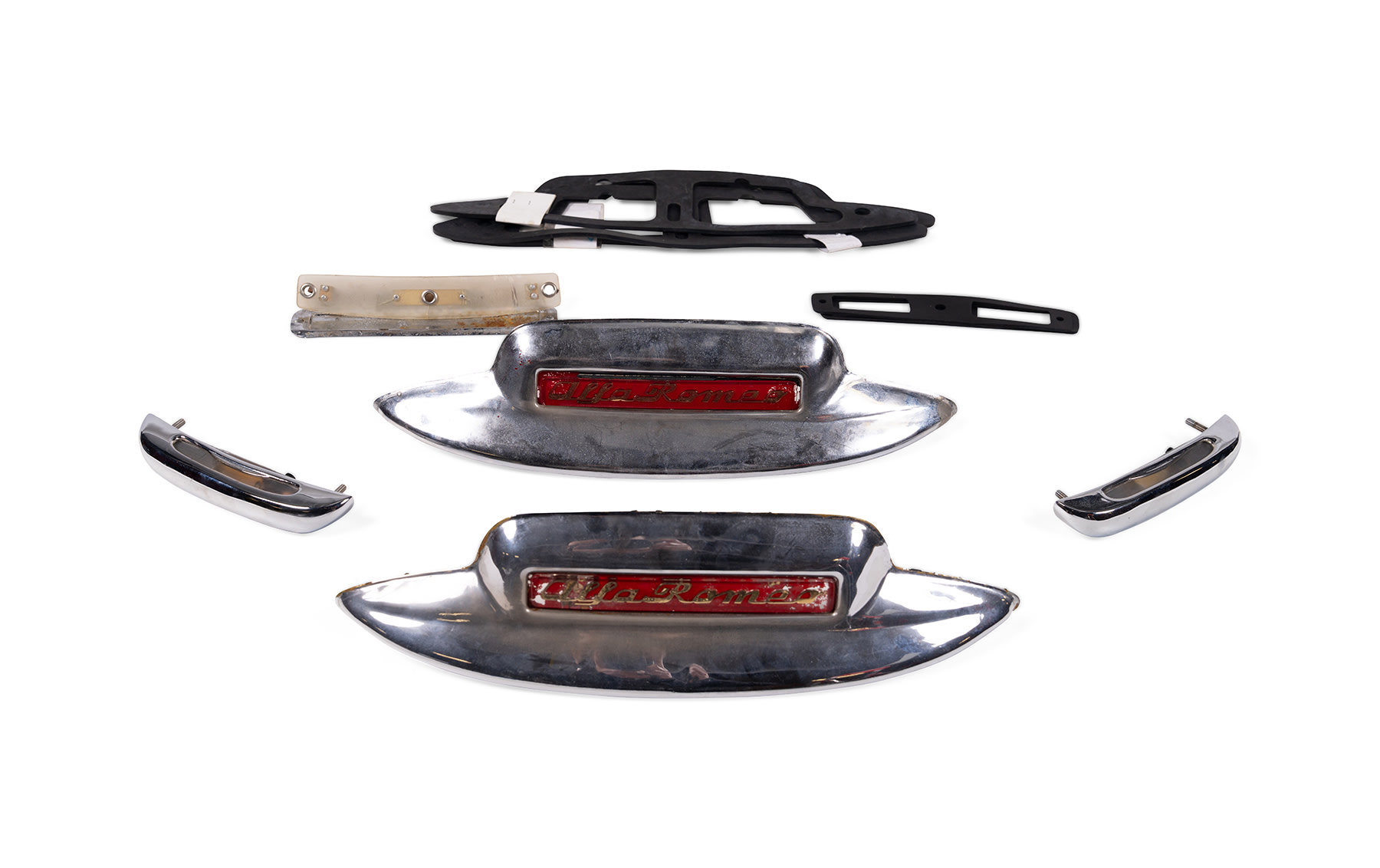 Alfa Romeo 1900 and Ferrari 250 License Plate Light Parts