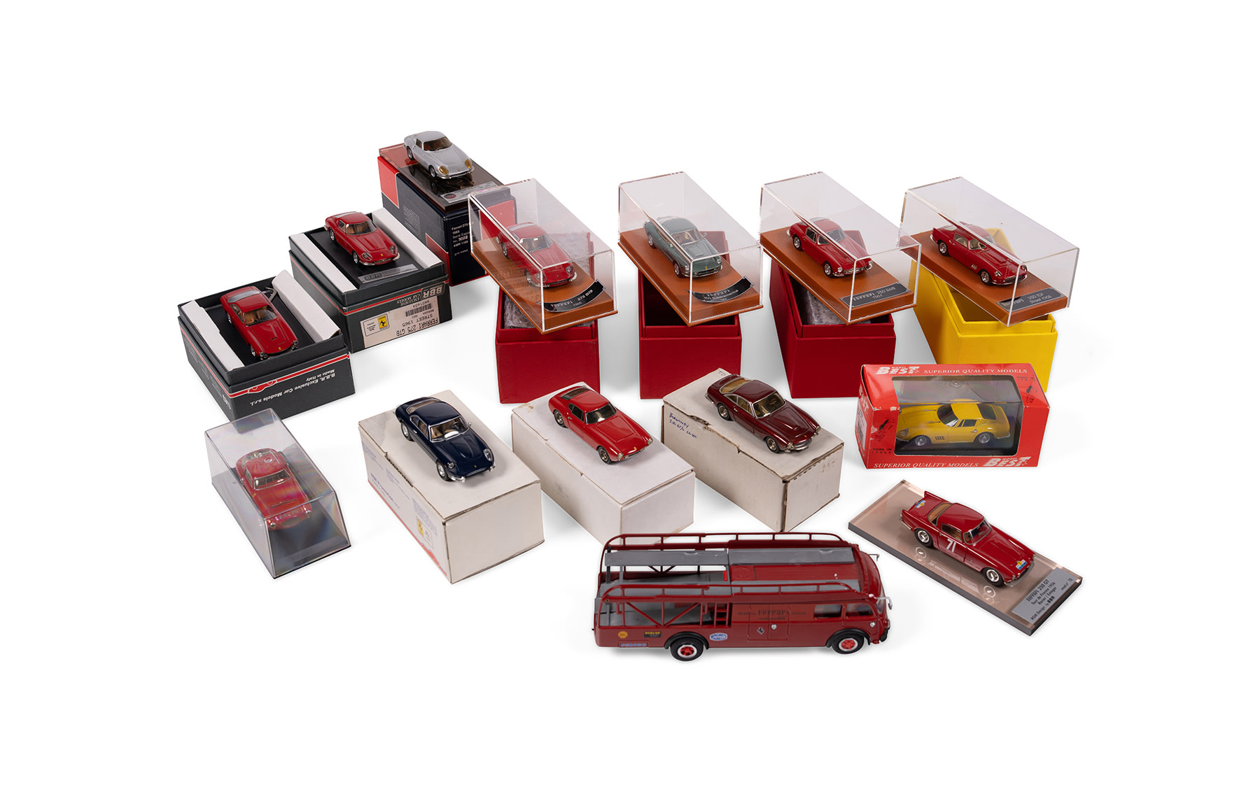 1:43 Scale Model Cars, Various Ferrari Road Cars