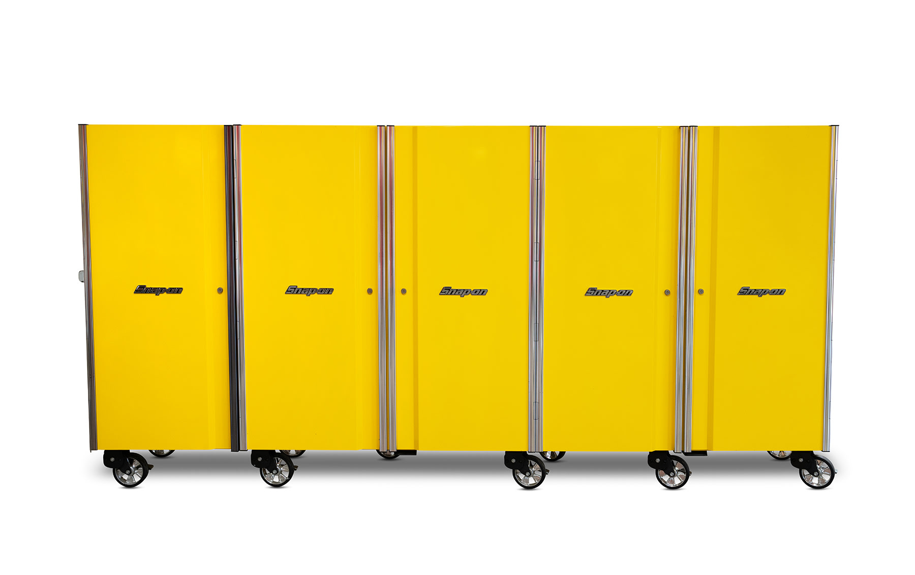 Set of Five Snap-On Tool Lockers