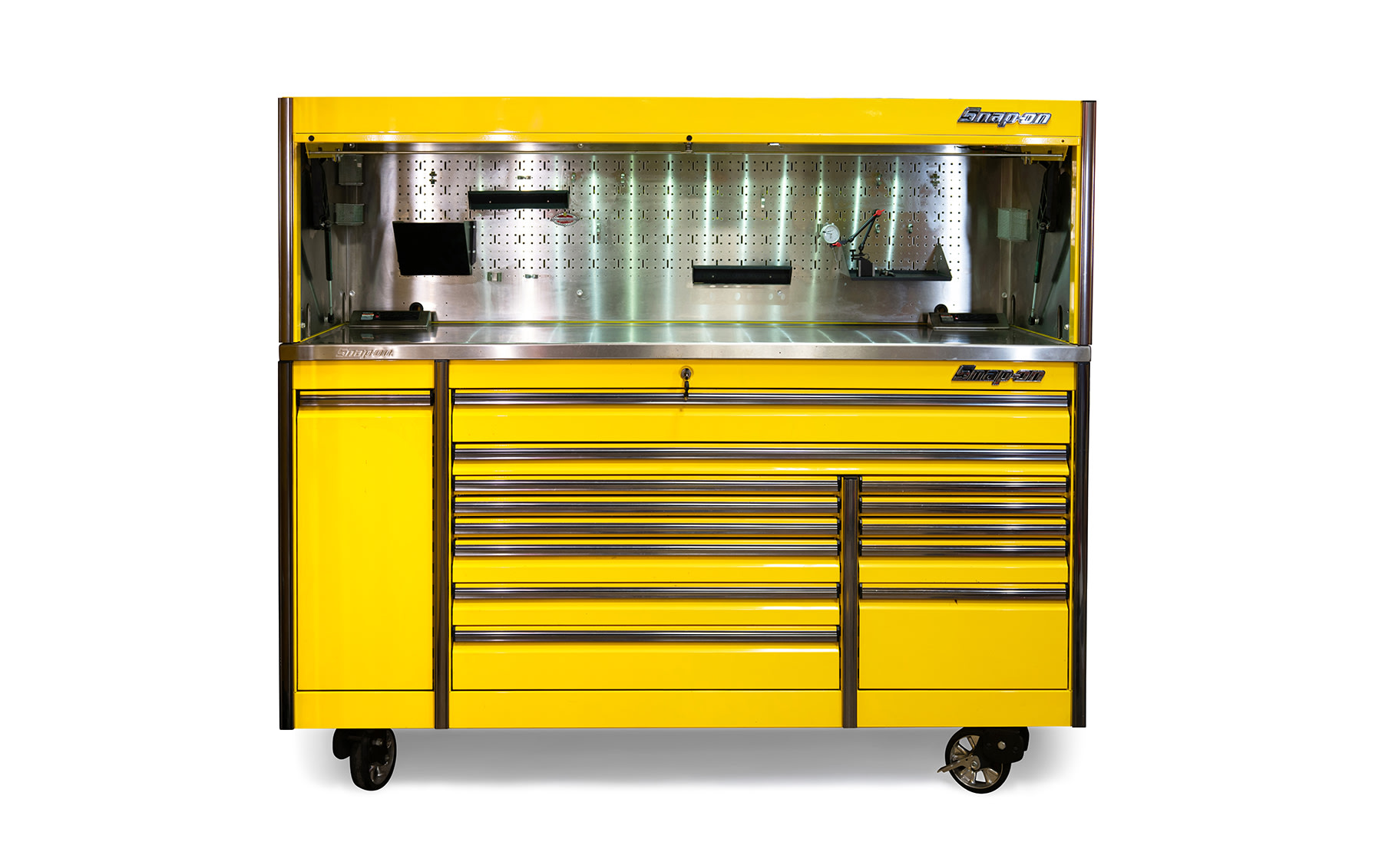 Snap-On Roll Cab with Work Center and Tools