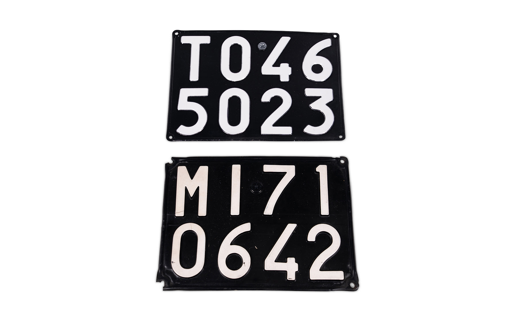 Italian License Plates