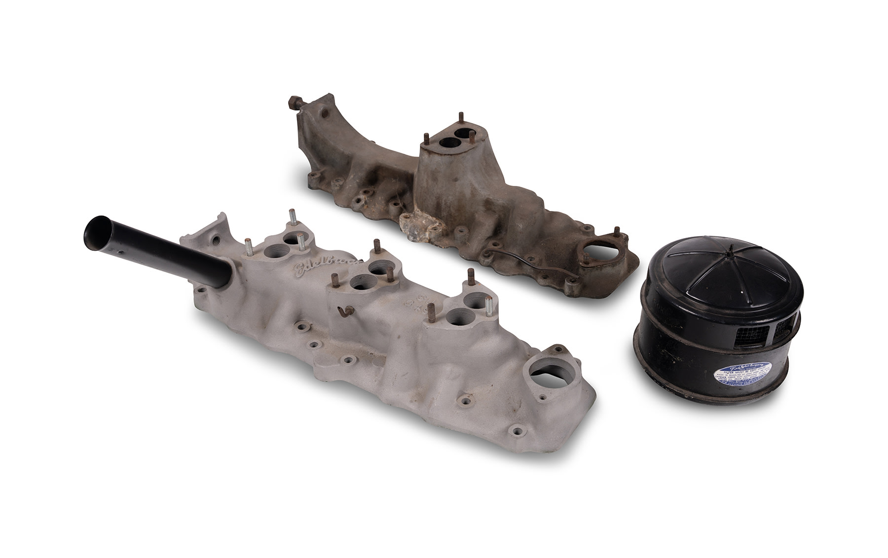 Intake Manifolds for Ford Flathead V-8 with Ford Oil-Bath Air Cleaner