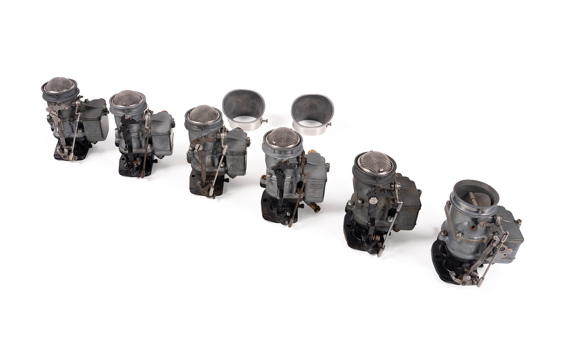 Six Stromberg 97 Carburetors
