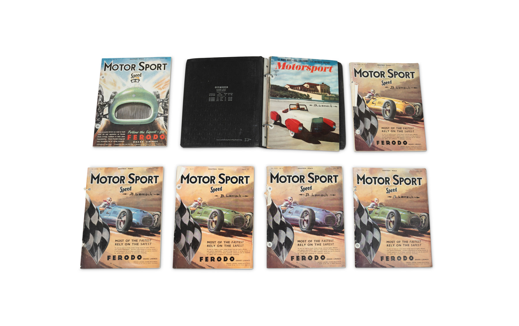 Various Issues of 'Motor Sport' Magazine from 1951
