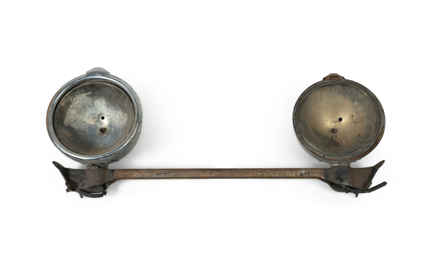 Classic Era Automotive Headlights and Support Bar