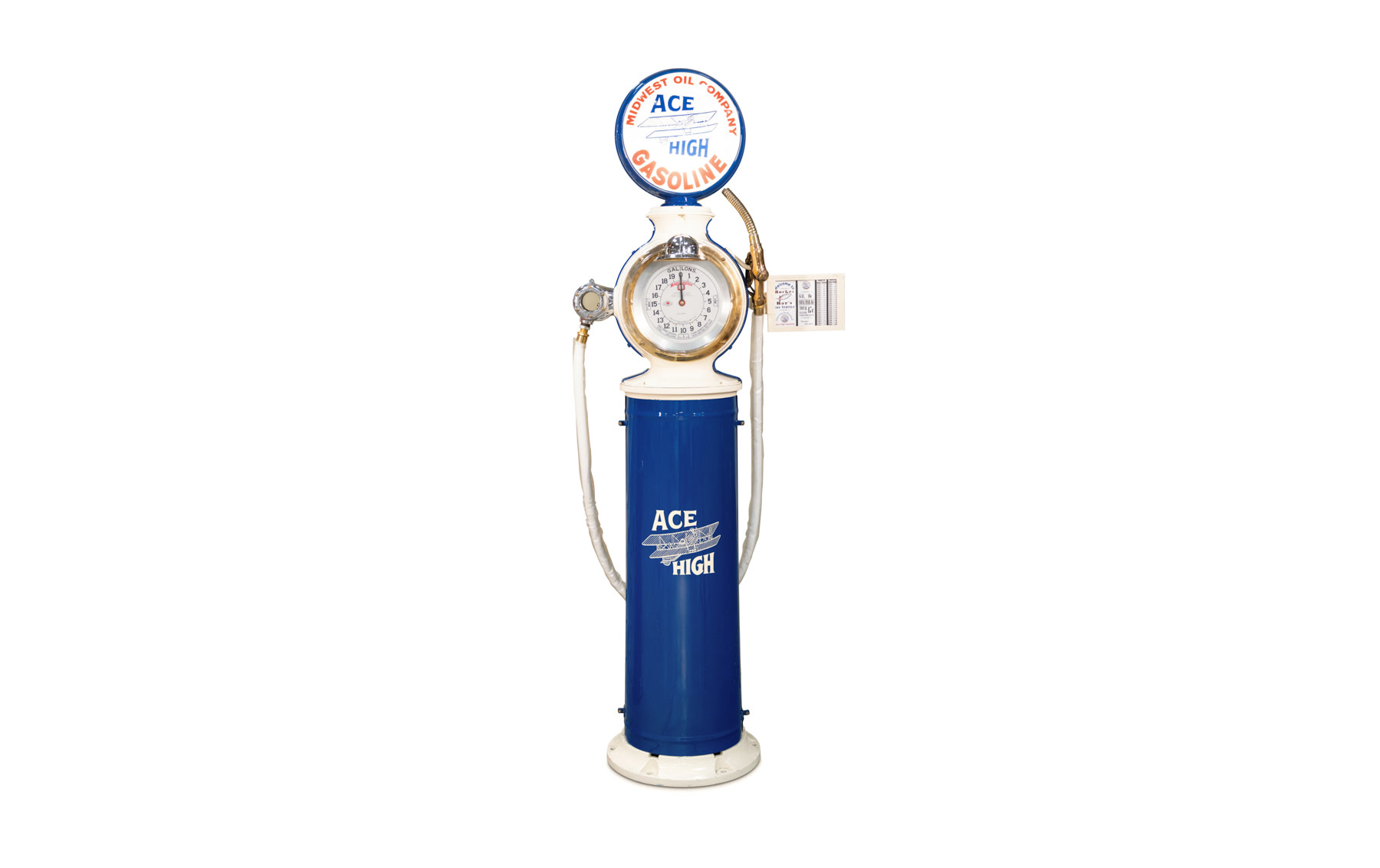 Ace High Gasoline Pump