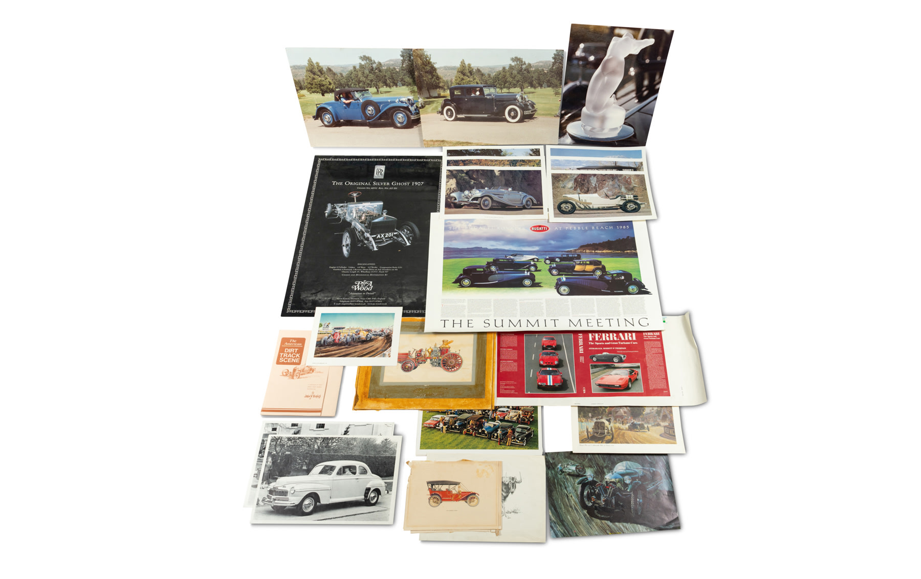 Selection of Harrah's Automobile Collection Literature and Posters