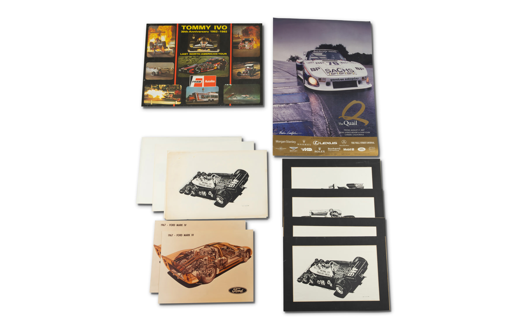 Selection of Formula One and Other Motor Sports Posters