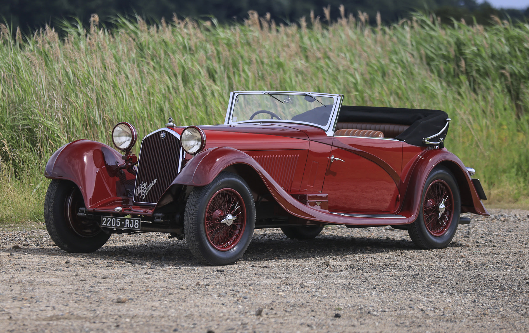 1934 Alfa Romeo 8C 2300 Cabriolet Décapotable