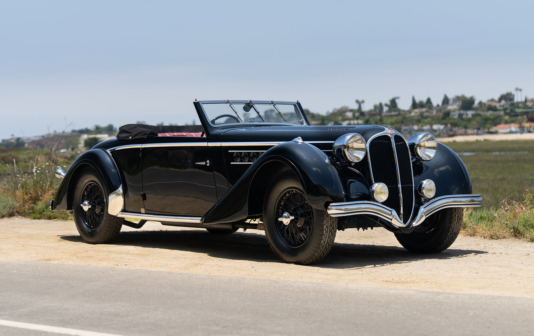 1937 Delahaye 135 Coupe des Alpes Cabriolet