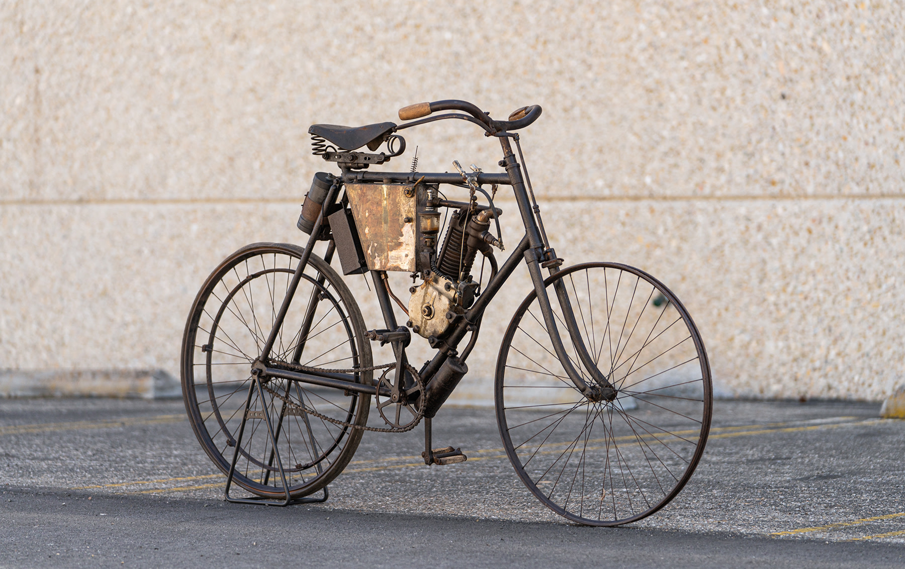 c. 1902 De Dion-Bouton Motorized Bicycle, Engine No. 6