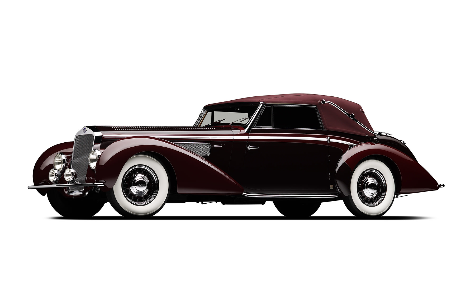 1937 Delage D8-120 Three-Position Cabriolet