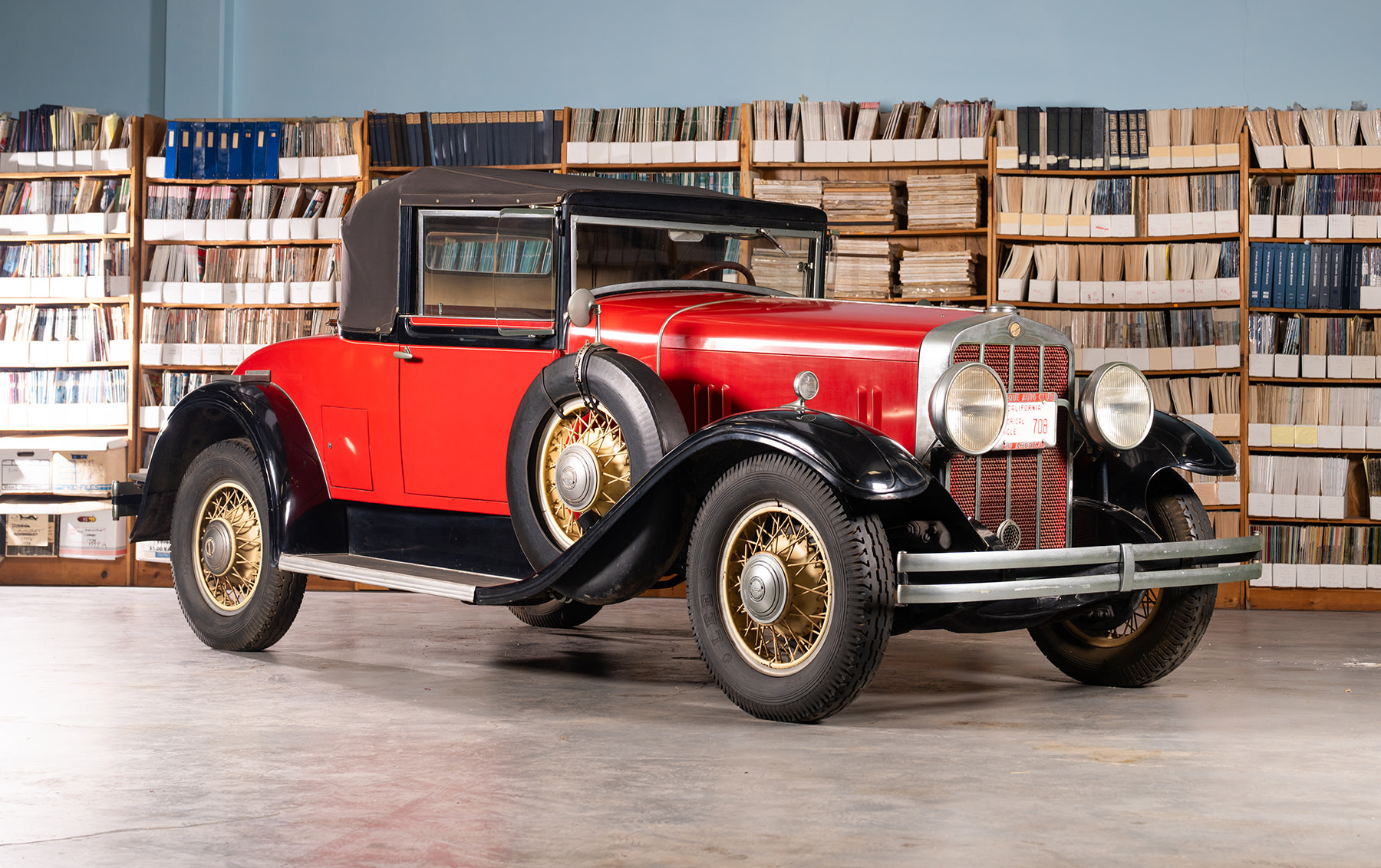 1929 Franklin Model 135 Convertible Coupe