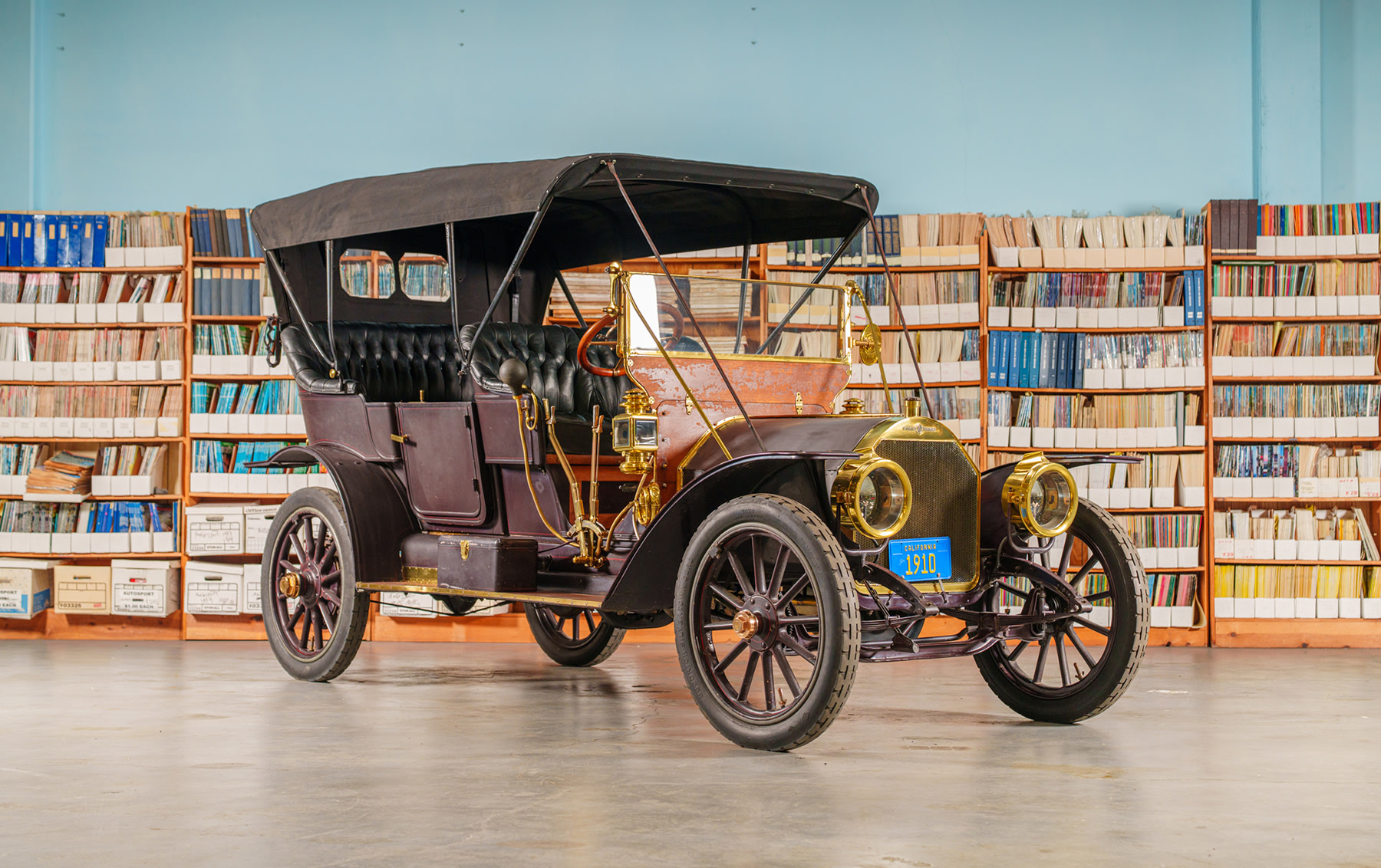 1910 Stevens-Duryea Model X Five-Passenger Touring (SL25)