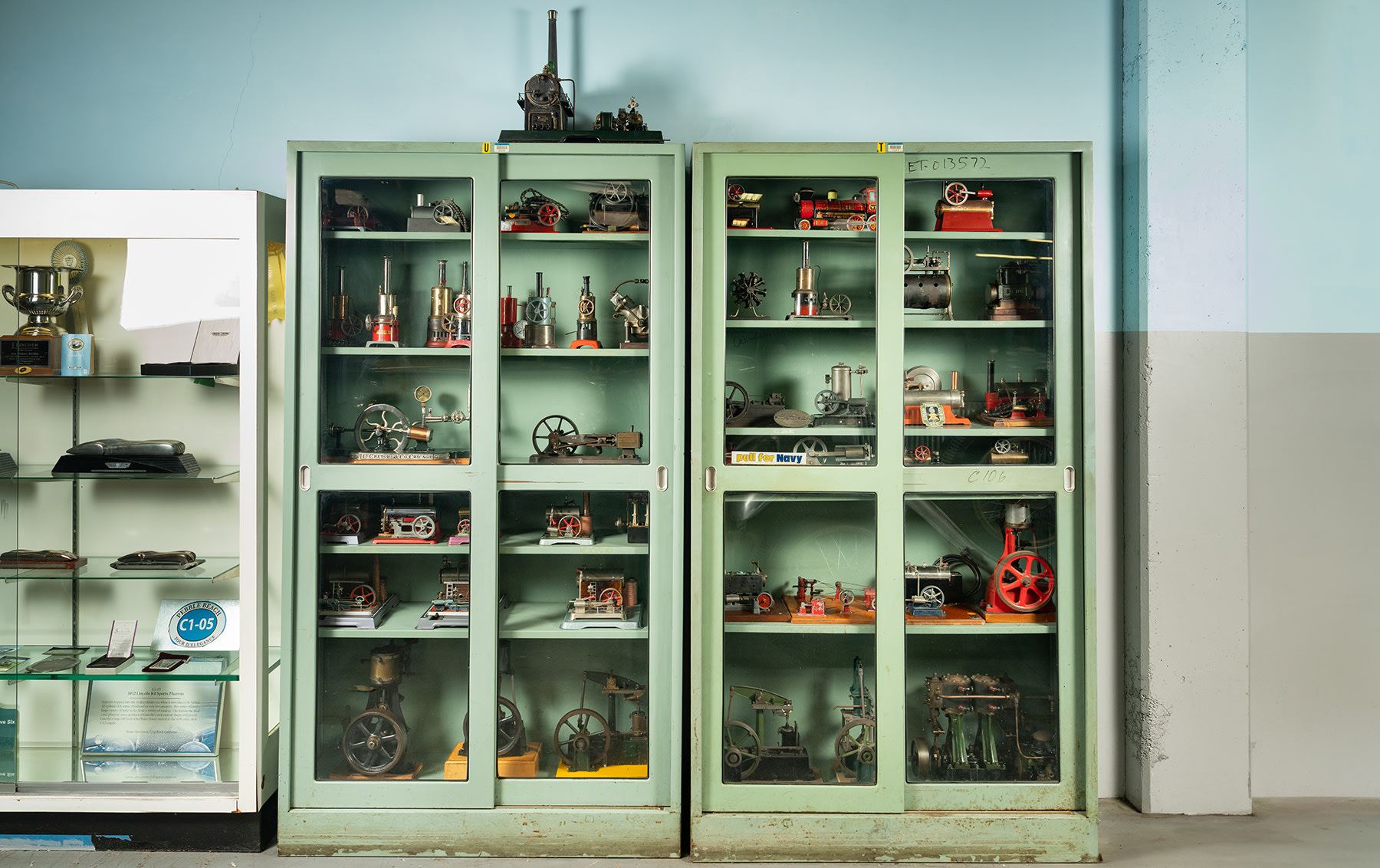 Assorted Steam Engine Scale Models