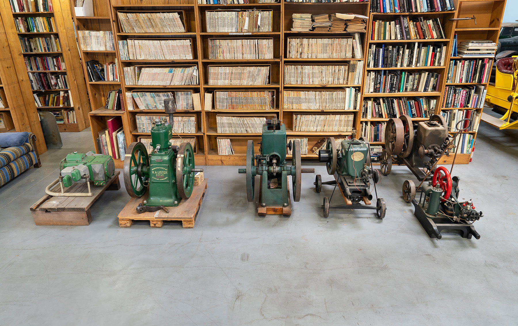 Assorted Hit-and-Miss Stationary Engines