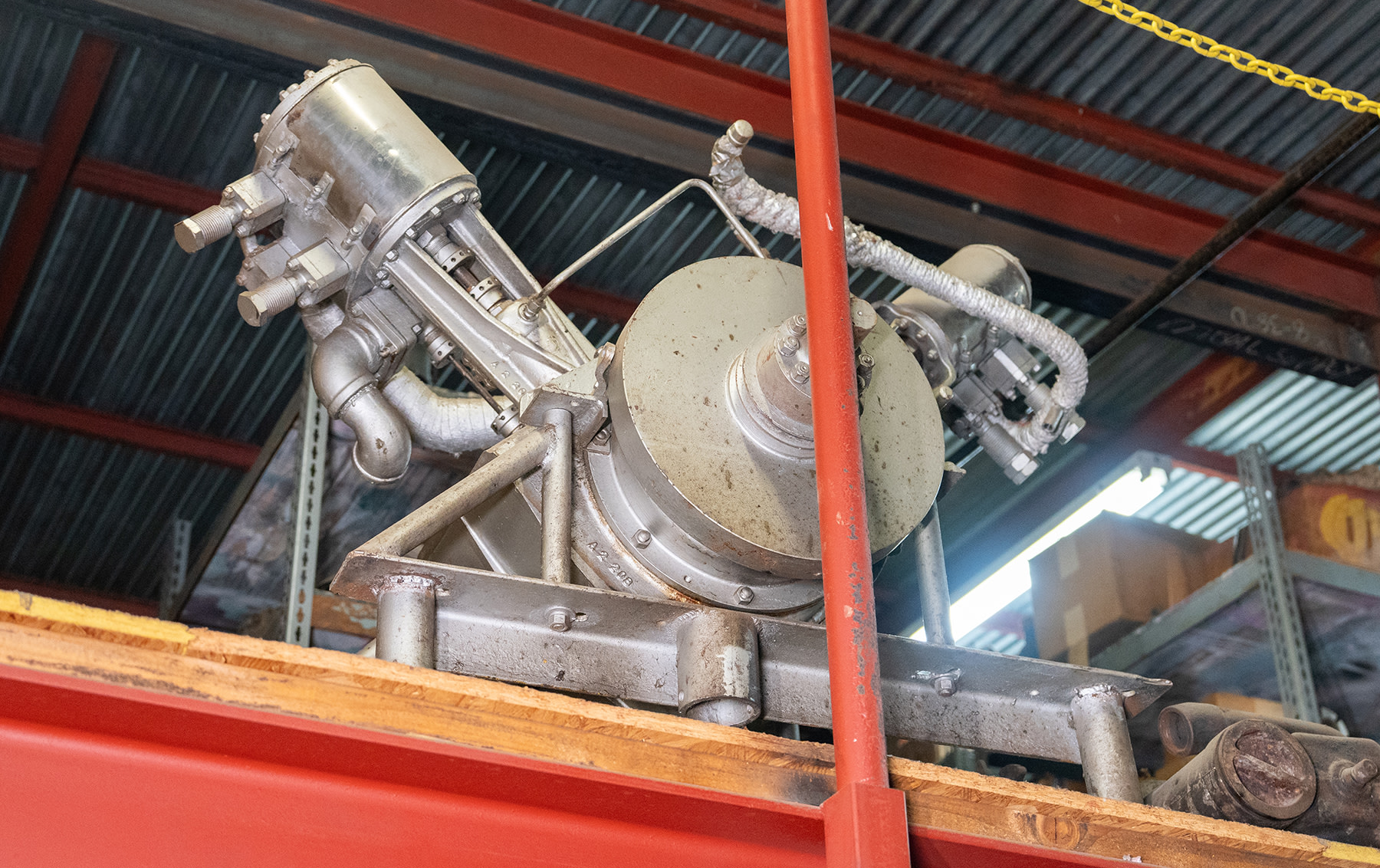 Besler Steam Airplane Engine