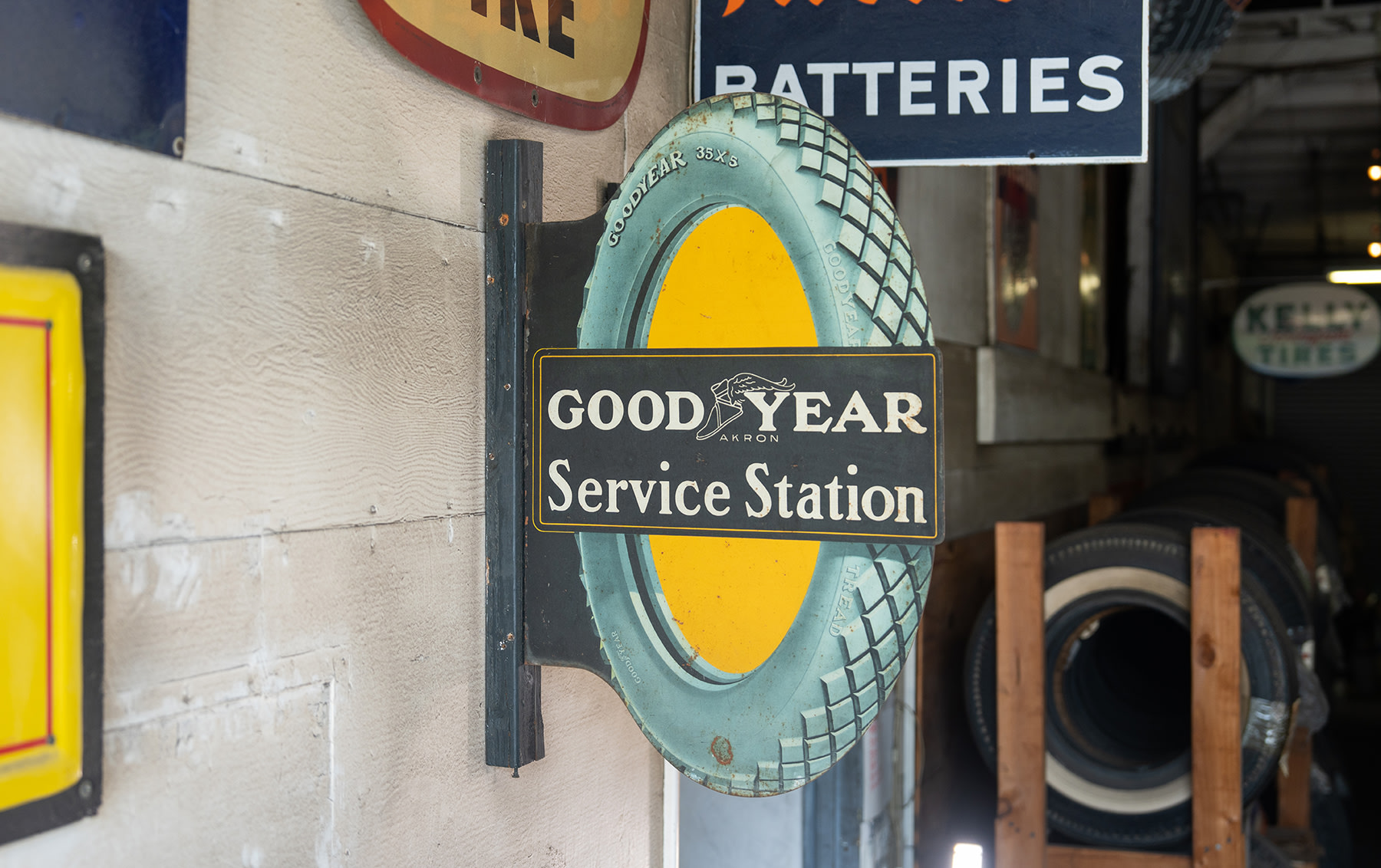 Goodyear Service Station Sign