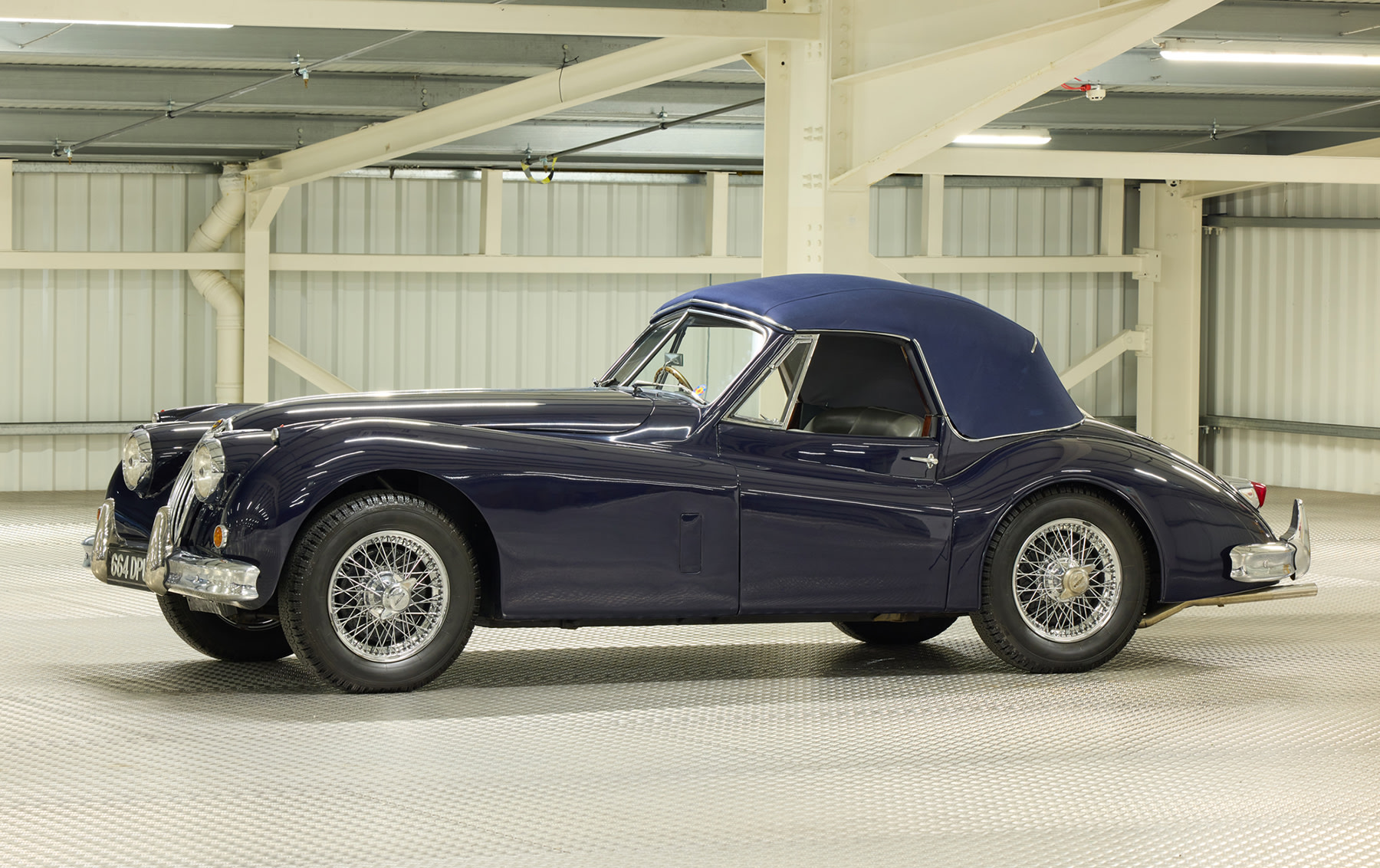 1955 Jaguar XK140 Drophead Coupe (UK23)