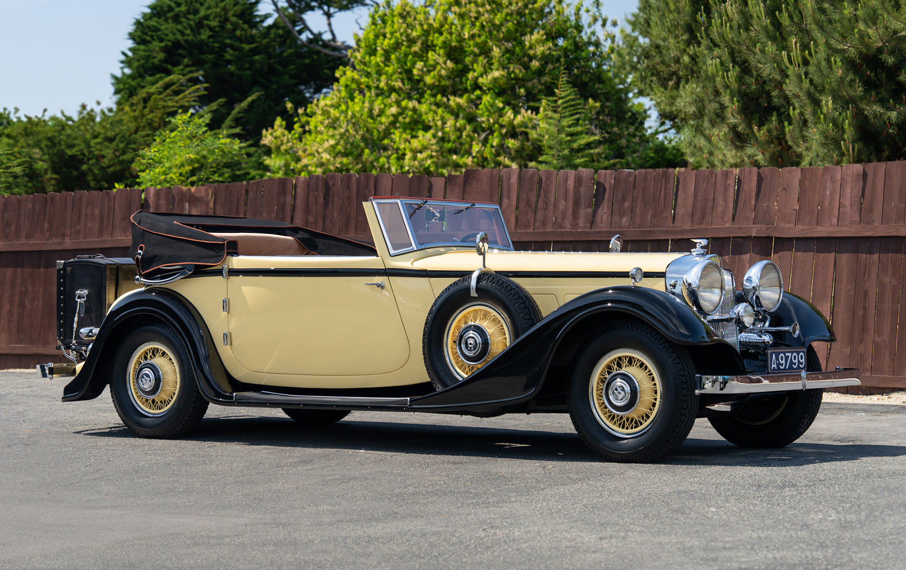 1933 Horch 780 Sport Cabriolet