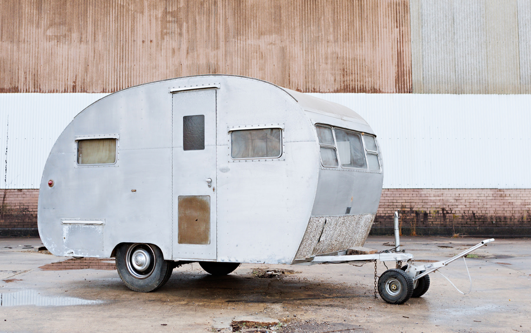 1948 Boles-Aero 14' Aluminum Travel Trailer