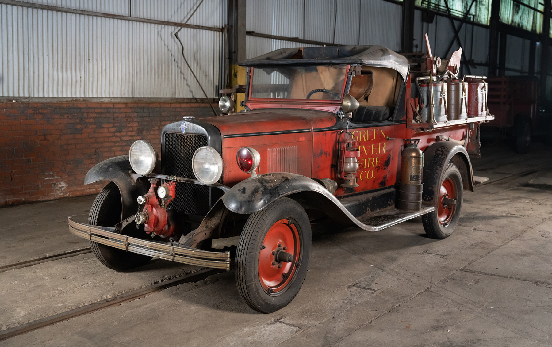 1929 Chevrolet International Series AC Fire Truck