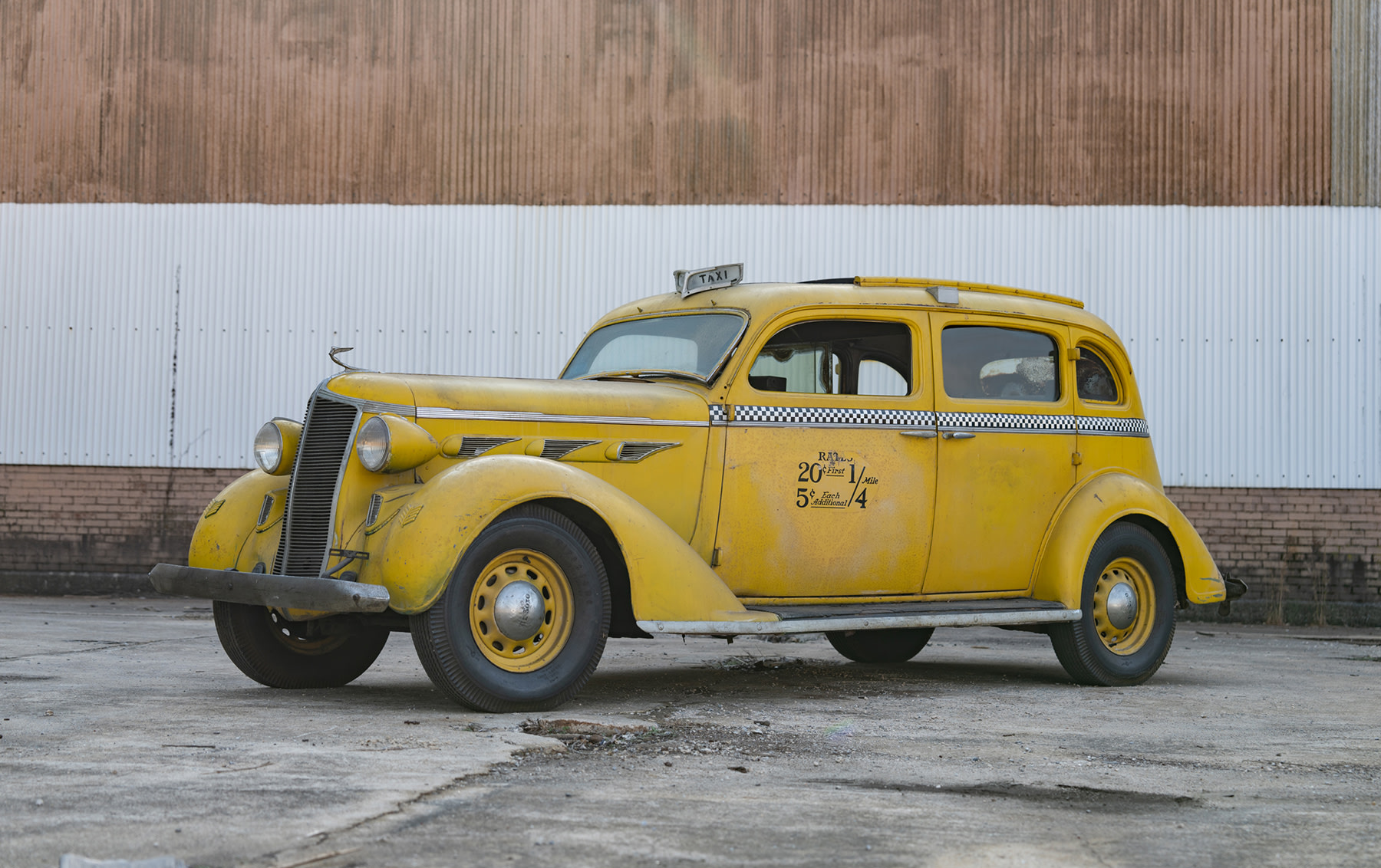 1936 DeSoto S-1 Airstream Custom New York Taxi