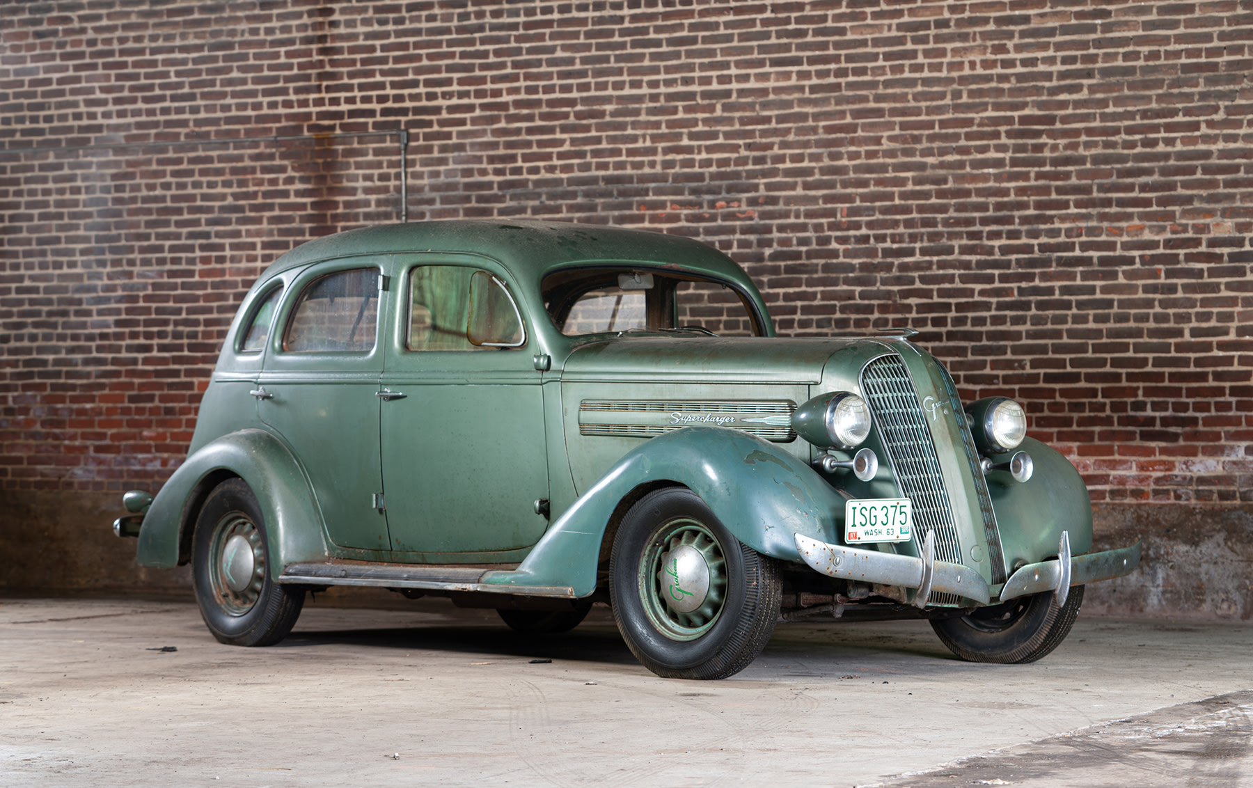 1936 Graham Model 110 Supercharger Touring Sedan