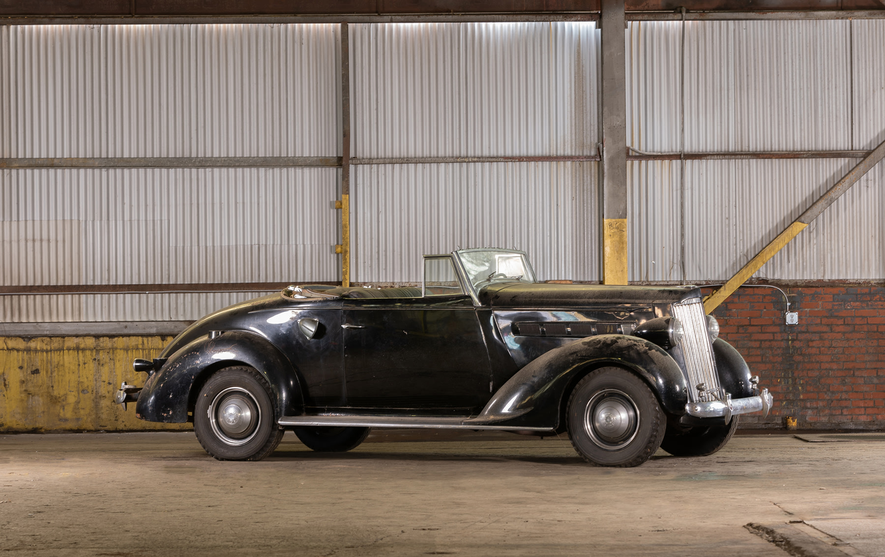 1937 Packard Six 115-C Convertible Coupe