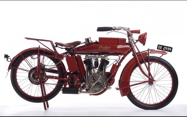 1914 Indian Hendee Special, V-Twin Export Model