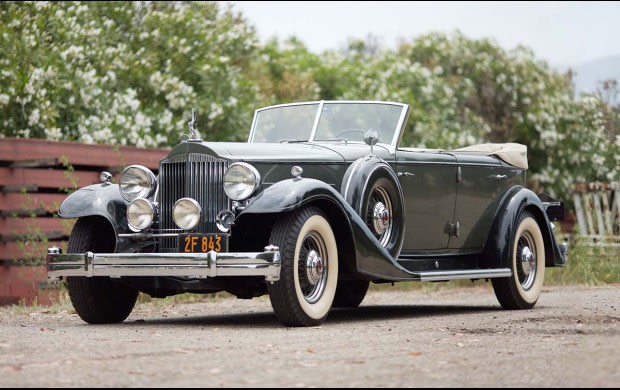 1933 Packard 1006 Twelve Convertible Sedan