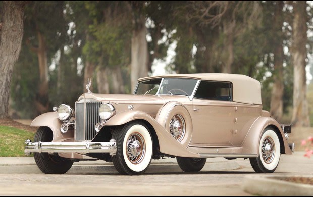 1933 Packard 1006 Twelve Convertible Victoria