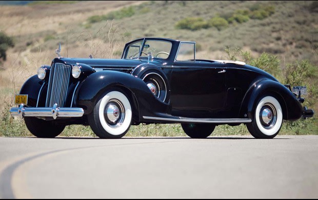 1938 Packard 1607 Twelve Convertible Coupe