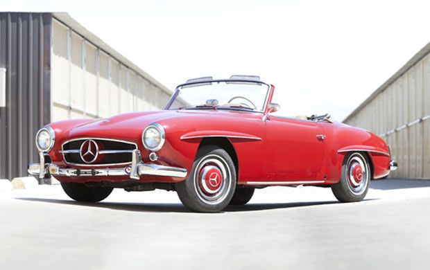 1957 Mercedes-Benz 190 SL-1