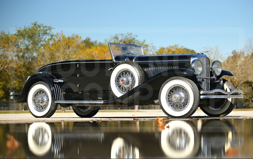 1931 Duesenberg Model J Disappearing-Top Convertible Coupe