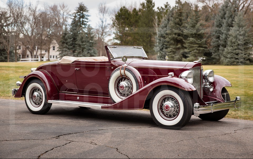 1933 Packard Twelve 1005 Coupe Roadster