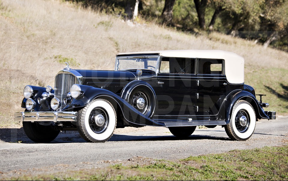 1933 Pierce-Arrow 1247 Twelve Convertible Sedan