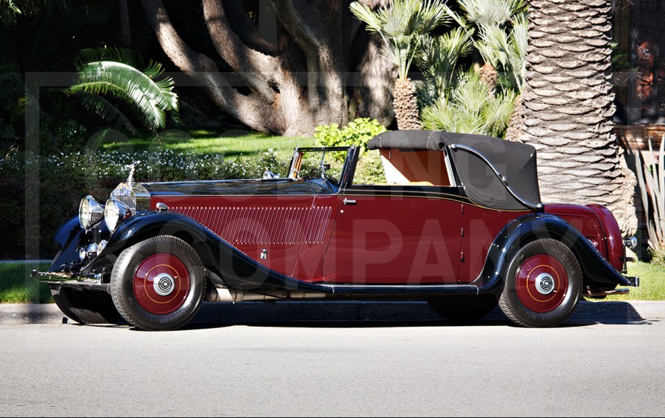 1933 Rolls-Royce Phantom II Continental Three-Position Drophead Coupe-3