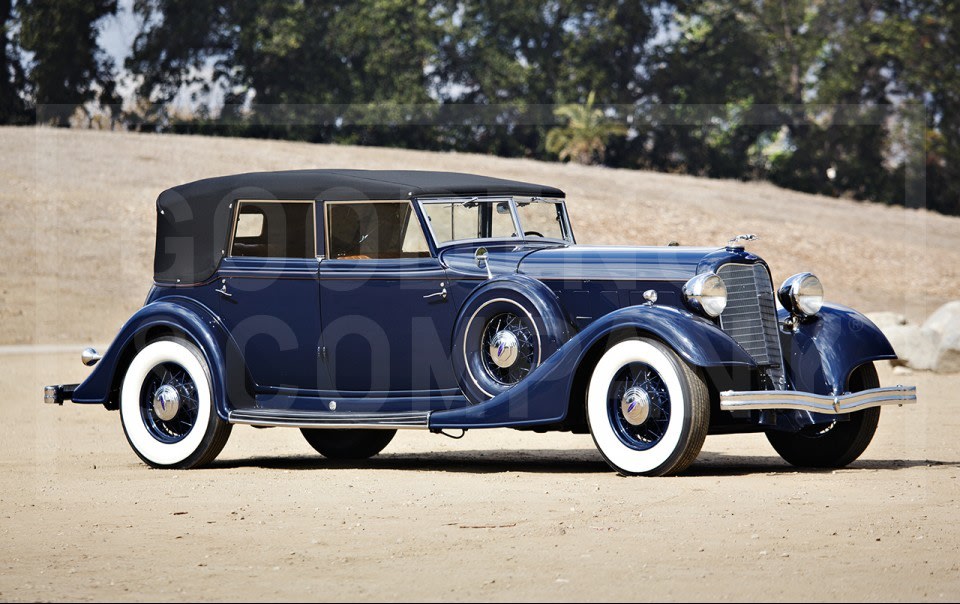1934 Lincoln KB Convertible Sedan