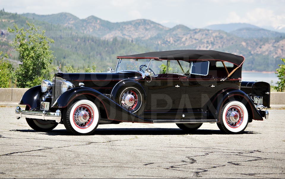 1934 Packard Twelve 1107 Dual-Windshield Phaeton