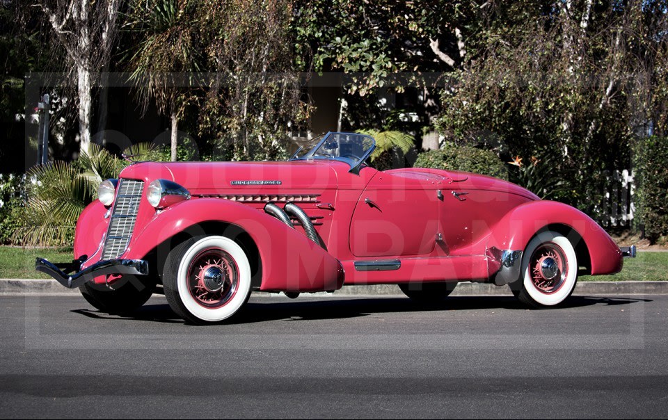 1935 Auburn 851 SC Boattail Speedster (1)