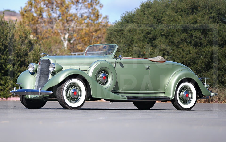 1935 Lincoln Model K Convertible Coupe