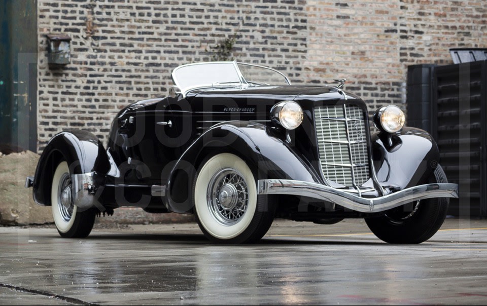 1936 Auburn 852 SC Boattail Speedster