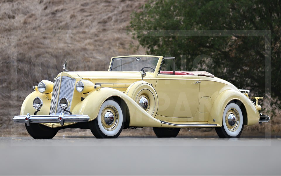 1937 Packard Twelve 1507 Coupe Roadster